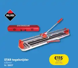 Toolstation Star Tegelsnijder aanbieding