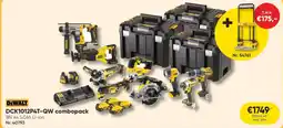Toolstation DeWalt DCK1012P4T-QW combopack aanbieding