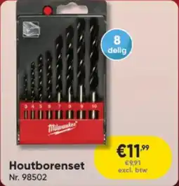 Toolstation Houtborenset aanbieding