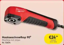 Toolstation Haakseschroefkop 90° aanbieding
