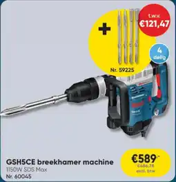 Toolstation Bosch GSH5CE Breekhamer Machine aanbieding