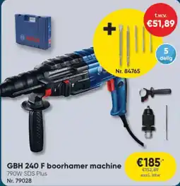 Toolstation Bosch GBH 240 F boorhamer machine aanbieding