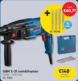 Toolstation Bosch GBH 2-21 combihamer aanbieding