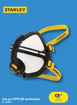 Toolstation Stanley Lite pro FFP3 RD Stofmasker aanbieding