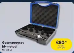 Toolstation Gatenzaagset Bi-Metaal aanbieding