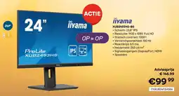 CompuDeals iiyama XUB2493HS-B6 aanbieding