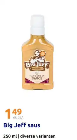 Action Big Jeff saus aanbieding