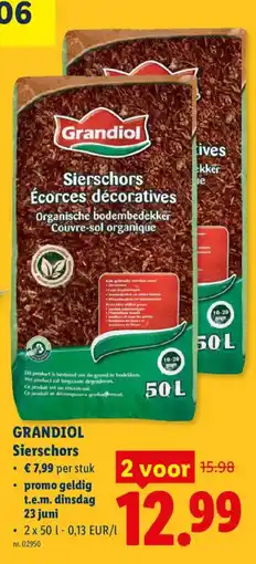 Lidl Grandiol Sierschors aanbieding