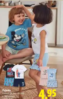 Lidl Pyjama aanbieding