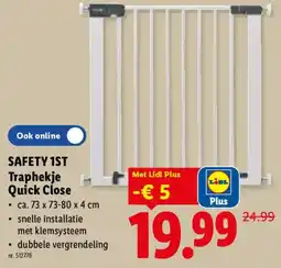 Lidl Safety 1st Traphekje Quick Close aanbieding
