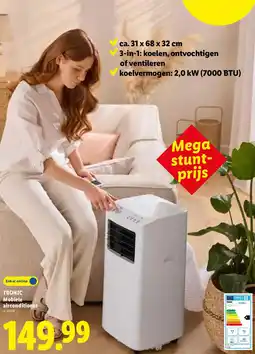 Lidl Tronic mobiele airconditioner aanbieding