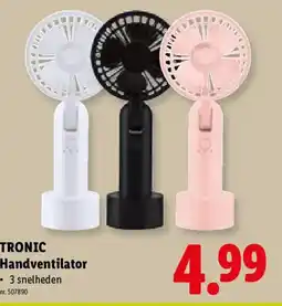 Lidl Tronic handventilator aanbieding