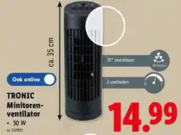 Lidl Tronic minitorenventilator aanbieding