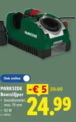 Lidl Parkside boorslijper aanbieding