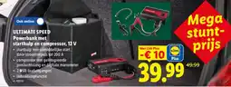 Lidl Ultimate speed powerbank met starthulp en compressor aanbieding