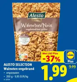 Lidl Alesto selection walnoten ongebrand aanbieding