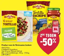 Delhaize Old El Paso Product voor de Mexicaanse keuken aanbieding