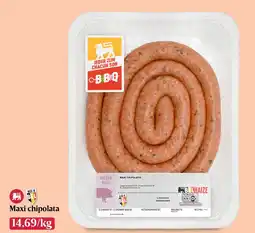 Delhaize Maxi chipolata aanbieding