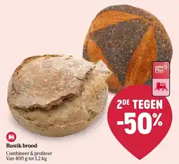 Delhaize Rustik brood aanbieding