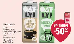 Delhaize Oatly Haverdrank aanbieding