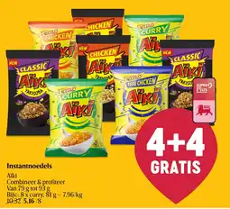 Delhaize Aïki Instantnoedels aanbieding