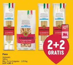Delhaize Armando pasta aanbieding
