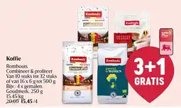 Delhaize Rombouts Koffie aanbieding