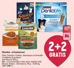 Delhaize Honden of kattenvoer aanbieding