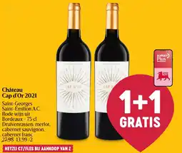 Delhaize Château Cap d'Or 2021 aanbieding
