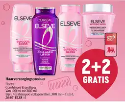 Delhaize Elsève Haarverzorgingsproduct aanbieding
