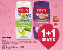 Delhaize Tahiti Douchegel aanbieding