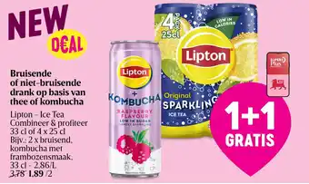 Lipton Ice Tea Bruisende of niet-bruisende drank op basis van thee of kombucha