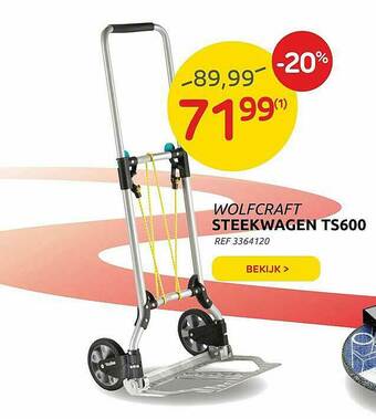 Brico Steekwagen aanbieding
