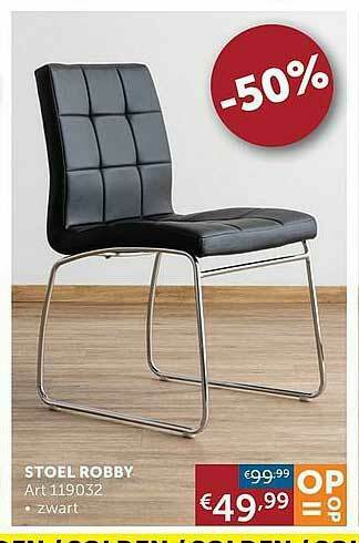 Zelfbouwmarkt Stoel Robby aanbieding