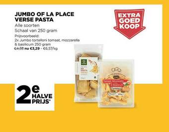 Jumbo Jumbo Of La Place Verse Pasta aanbieding