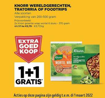 Jumbo Knorr Wereldgerechten Tratorria Of Foodtrips aanbieding