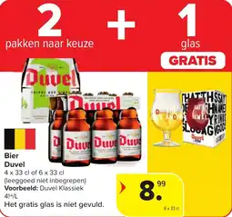 Carrefour Bier Duvel aanbieding