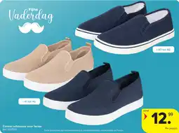 Carrefour Canvas schoenen voor heren aanbieding