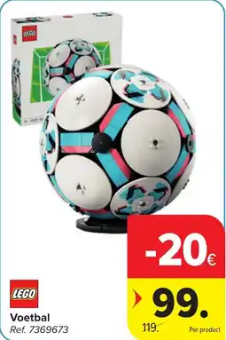 Carrefour Lego Voetbal aanbieding