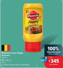 Carrefour Belgische Saus Happy Pauwels aanbieding