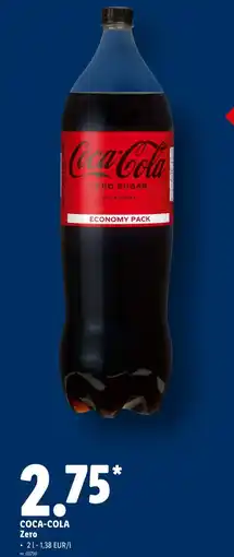 Lidl Coca Cola Zero aanbieding