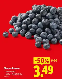 Lidl Blauwe Bessen aanbieding