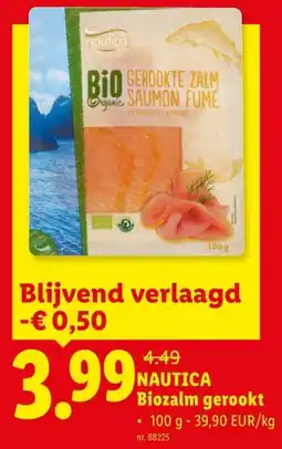 Lidl Nautica Biozalm Gerookte aanbieding