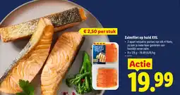 Lidl Zalmfilet op Huid XXL aanbieding