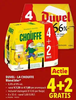 Lidl Duvel - La Chouffe Blond Bier aanbieding