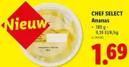 Lidl Chef Select Ananas aanbieding