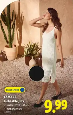 Lidl Esmara Gehaakte Jurk aanbieding