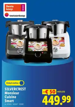 Lidl SilverCrest Monsieur Cuisine Smart aanbieding