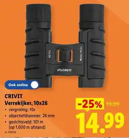 Lidl Crivit Verrekijker aanbieding