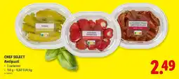 Lidl Chef Select Antipasti aanbieding